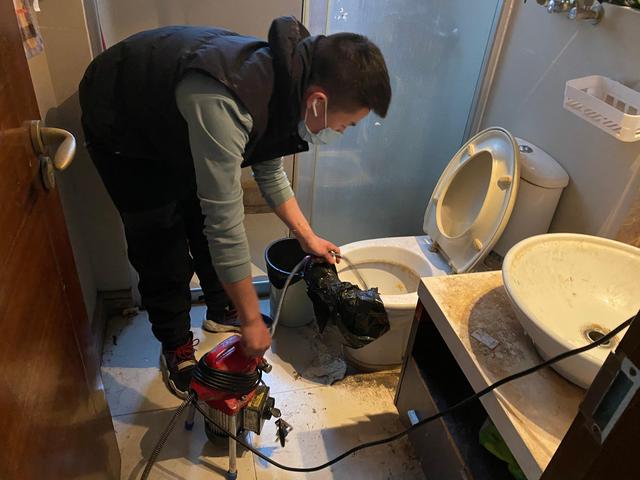 松山马桶疏通-疏通下水道