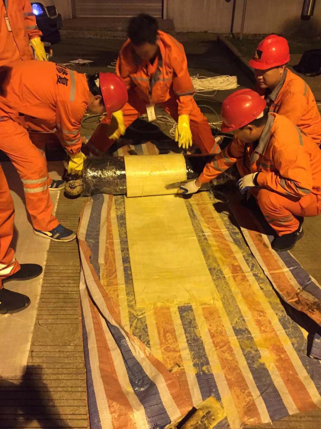 松山CIPP局部树脂固化法